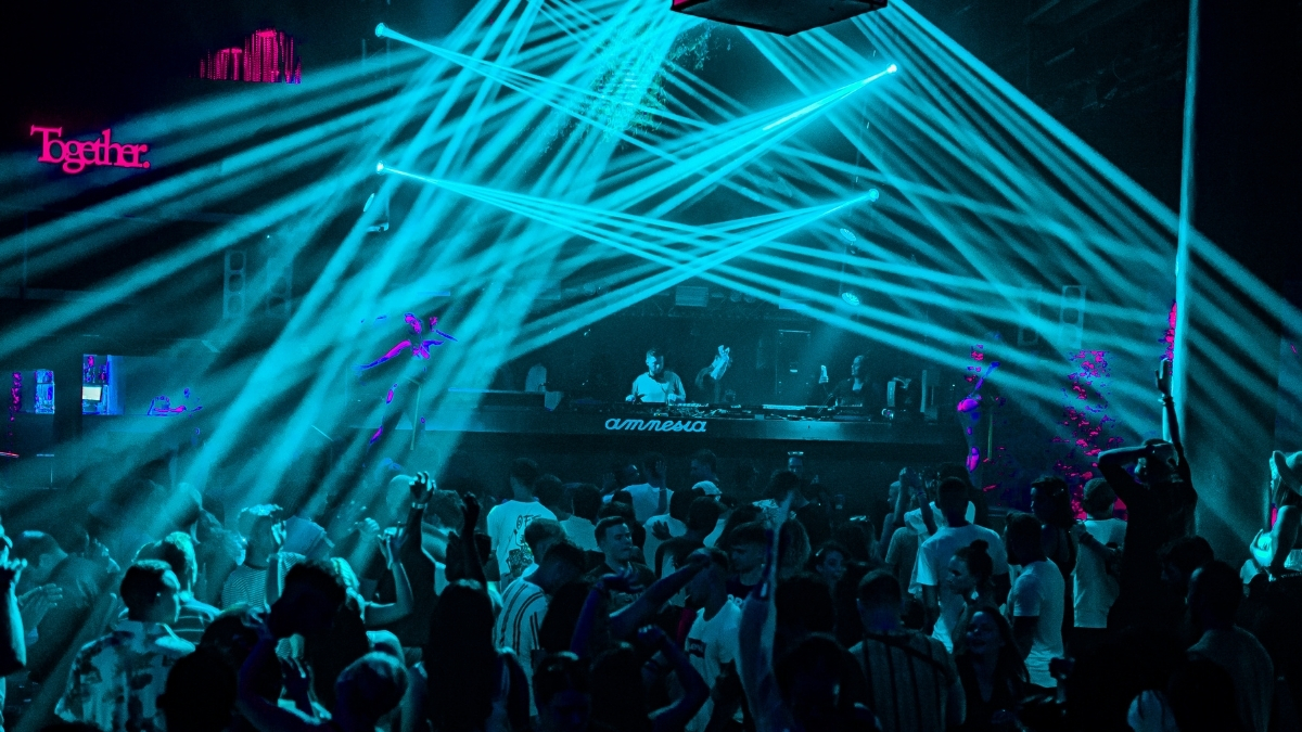James Campbell at Amnesia Ibiza
