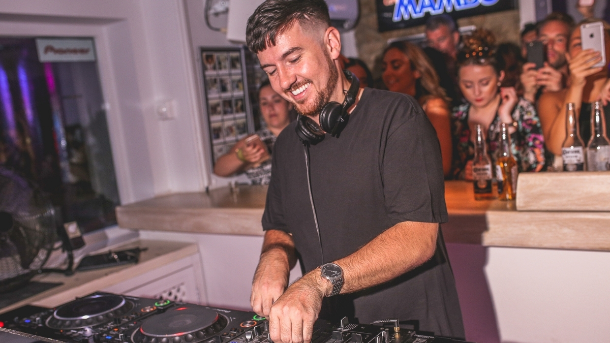 James Campbell at Café Mambo Ibiza